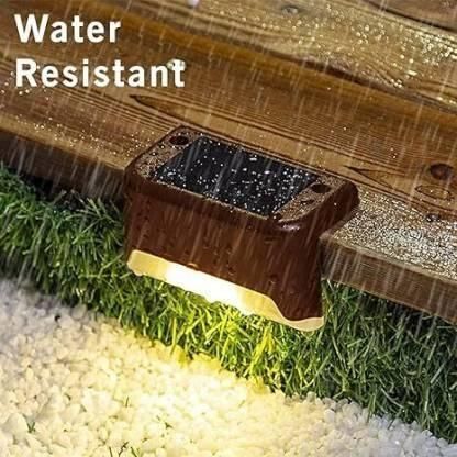 Wireless Solar Deck Lights Outdoor Pack of 8 ( Delivered in 3 to 5 Days Guaranteed ✅ )